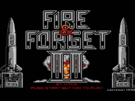 Fire & Forget 2 Title Screen